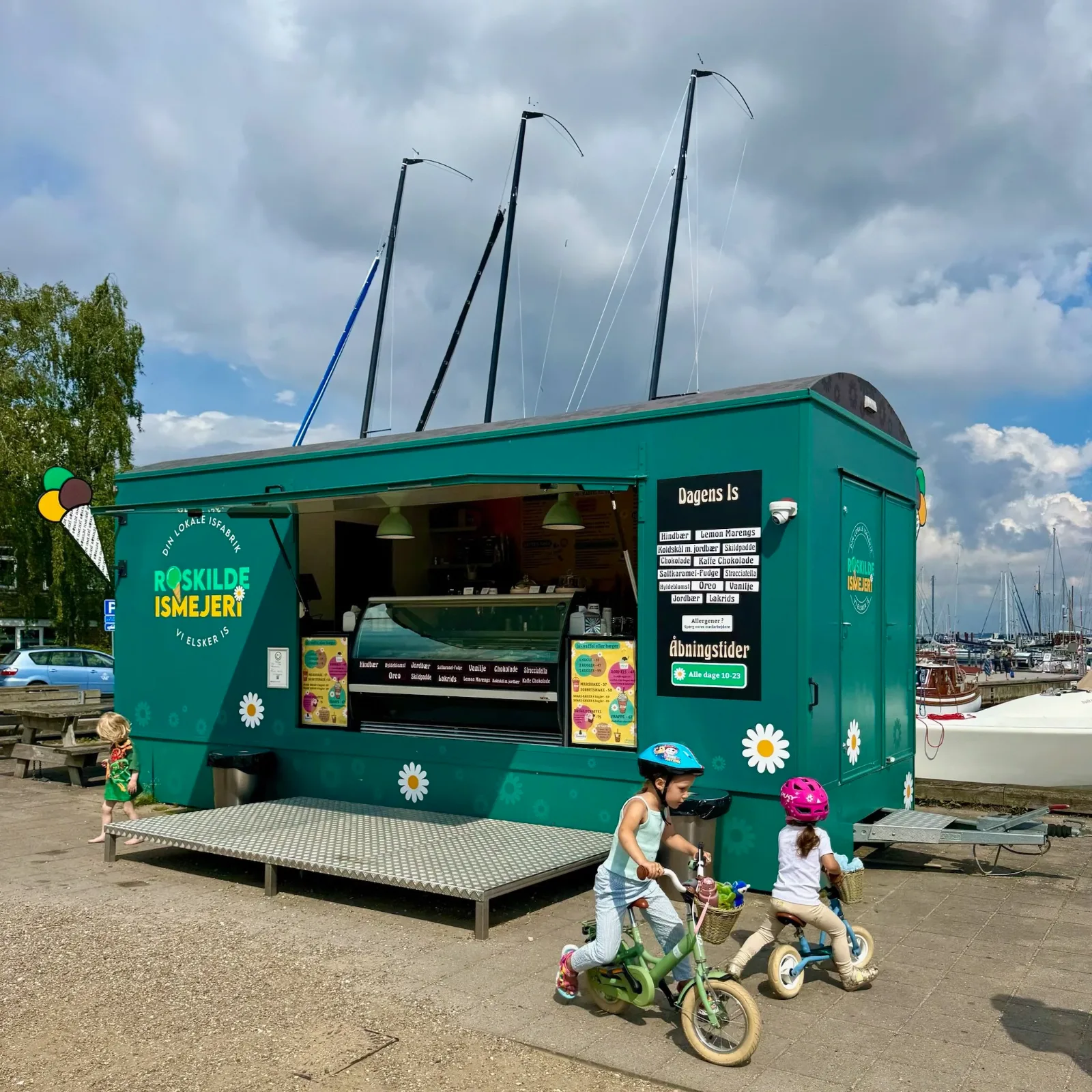 Havnevognen på Roskilde Havn