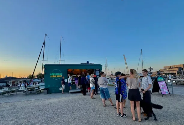 Havnevognen ved Roskilde Havn